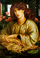 La Donna della Finestra, The Lady of the Window, 1879, rossetti