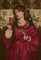 The Loving Cup, rossetti