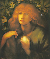 Mary Magdalen, 1877, rossetti