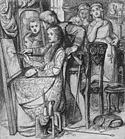A Parable of Love or Love-s Mirror, 1849-1850, rossetti