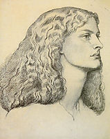 Portrait of Anne Miller, rossetti