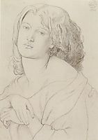 Portrait of Fanny Cornforth, 1869, rossetti