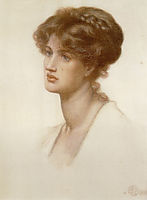 Portrait of Mrs. William J. Stillman, rossetti