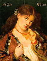 Pretty Heart, 1867, rossetti