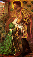 Saint George and the Princess Sabra, rossetti