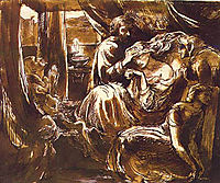 Study for the Death of Lady Macbeth, c.1875, rossetti