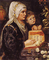 The Two Mothers, rossetti