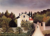 House on the Outskirts of Paris, rousseau