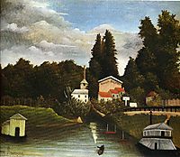 the Mill at Alfor, 1905, rousseau