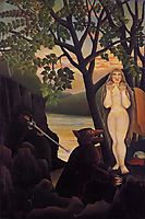 Nude and Bear , 1901, rousseau