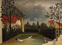 The Poultry Yard, 1898, rousseau