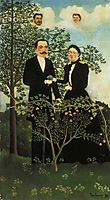 The Present and the Past or Philosophical Thought, 1899, rousseau