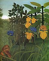 The Repast of the Lion, 1907, rousseau