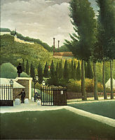 The Toll House , 1890, rousseau