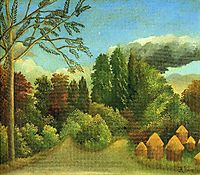 View of the Banks of the Oise, 1906, rousseau