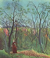 The Walk in the Forest , 1890, rousseau