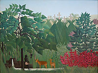 The Waterfall, 1910, rousseau