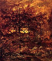 Fall at the Jean-du-Paris, in the Forest of Fontainebleau, rousseautheodore
