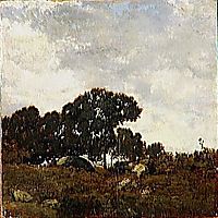 The hill, 1855, rousseautheodore