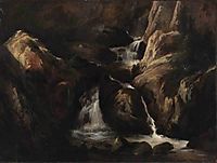 Landscape in the Auvergne, c.1830, rousseautheodore