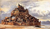 Mont Saint-Michel, 1832, rousseautheodore