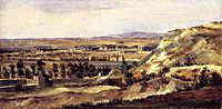 Panoramic landscape, 1833, rousseautheodore