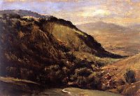 Valley in the Auvergne , 1830, rousseautheodore