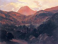 View of the Puy de Dôme and Royat, 1839, rousseautheodore