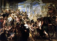 The Abduction of the Sabine Women, 1635-37, rubens