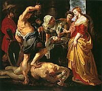 Beheading of St. John the Baptist, 1610, rubens
