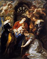 The Crowning of Saint Catherine, 1631, rubens