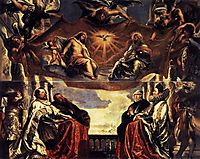 The Gonzaga family worship of the Holy Trinity, 1604-05, rubens