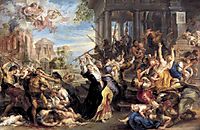 Massacre of the Innocents, 1637, rubens