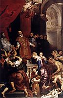 Miracles of Saint Ignatius, 1615-20, rubens