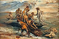 Miraculous Fishing, c.1619, rubens