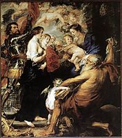 Our Lady with Saints, 1634, rubens