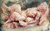 Pan Reclining, c.1610, rubens
