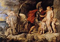 Perseus freeing Andromeda, 1622, rubens