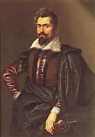 Portrait of Gaspard Schoppins, c.1605, rubens