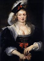 Portrait of Helene Fourment with Gloves, c.1632, rubens