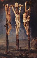 The Three Crosses, 1620, rubens