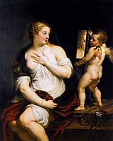Venus at her toilet, 1608, rubens