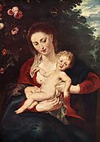 Virgin and Child, 1620-24, rubens
