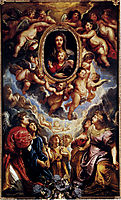 Virgin and Child Adored By Angels, 1608, rubens
