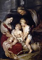 The Virgin and Child with Saint Elizabeth and the Infant Saint John the Baptist, 1615, rubens