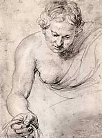 Woman, c.1628, rubens