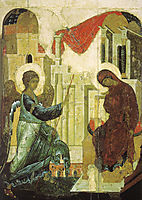 Annunciation, 1405, rublev