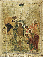 Baptism of Christ, c.1405, rublev