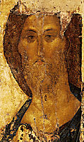 Christ as Saviour, c.1410, rublev