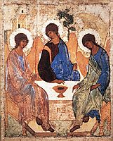 Trinity, c.1410, rublev